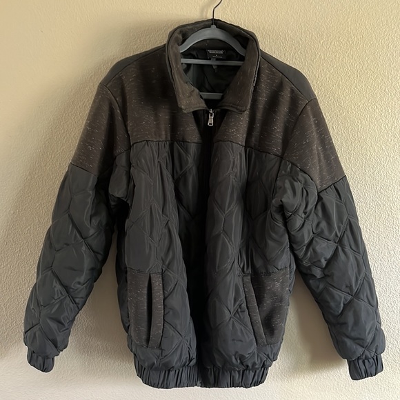 Original Deluxe [L] Puff Jacket, Dark Sage Green - Picture 2 of 4